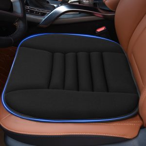 Car Seat Cushion Driver Seat Cushion with 1.2inch Comfort Memory Foam for Car, Office Chair and Home Chair